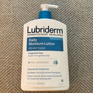 Lubriderm Fragrance Free Daily Moisture Lotion 16 Oz - NWT